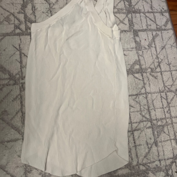 white one shoulder top - Picture 2 of 2